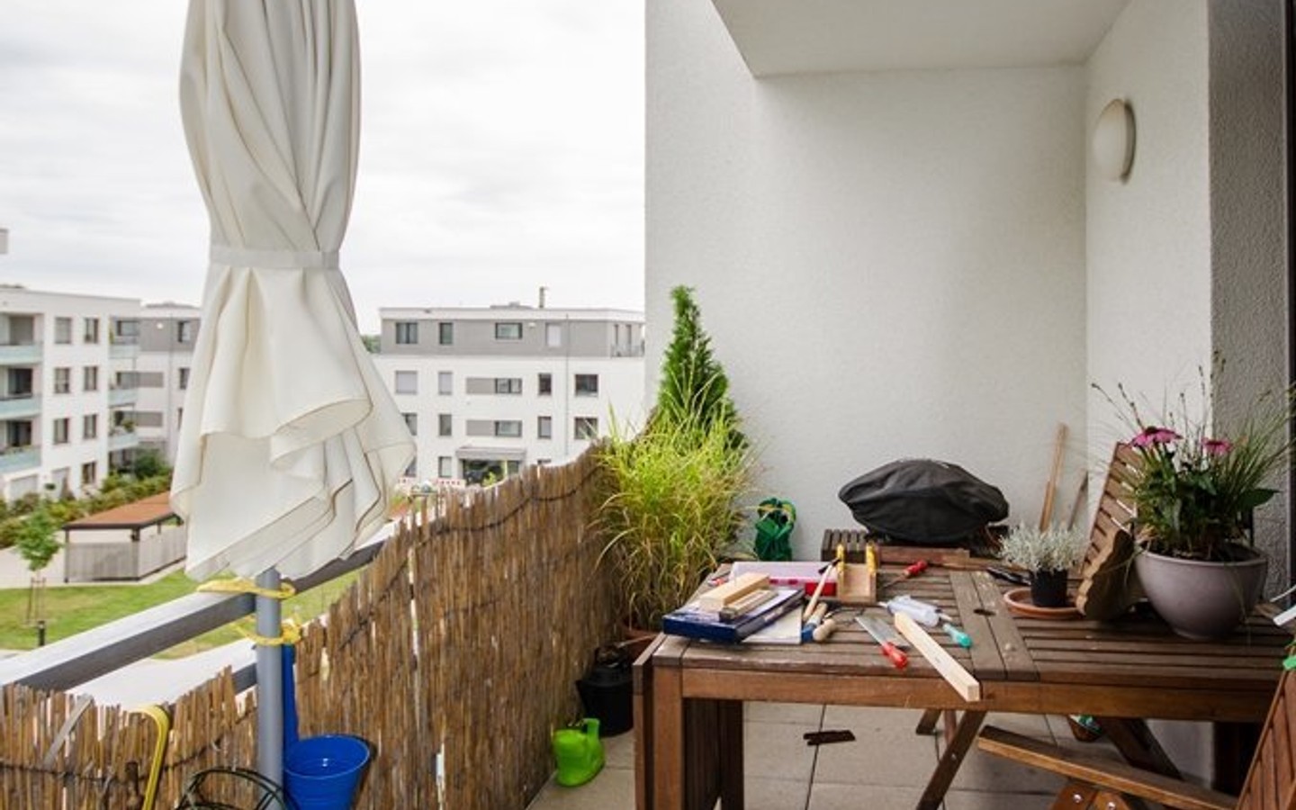 Balkon - Platz für die Familie:  Moderne Vierzimmerwohnung mit Balkon