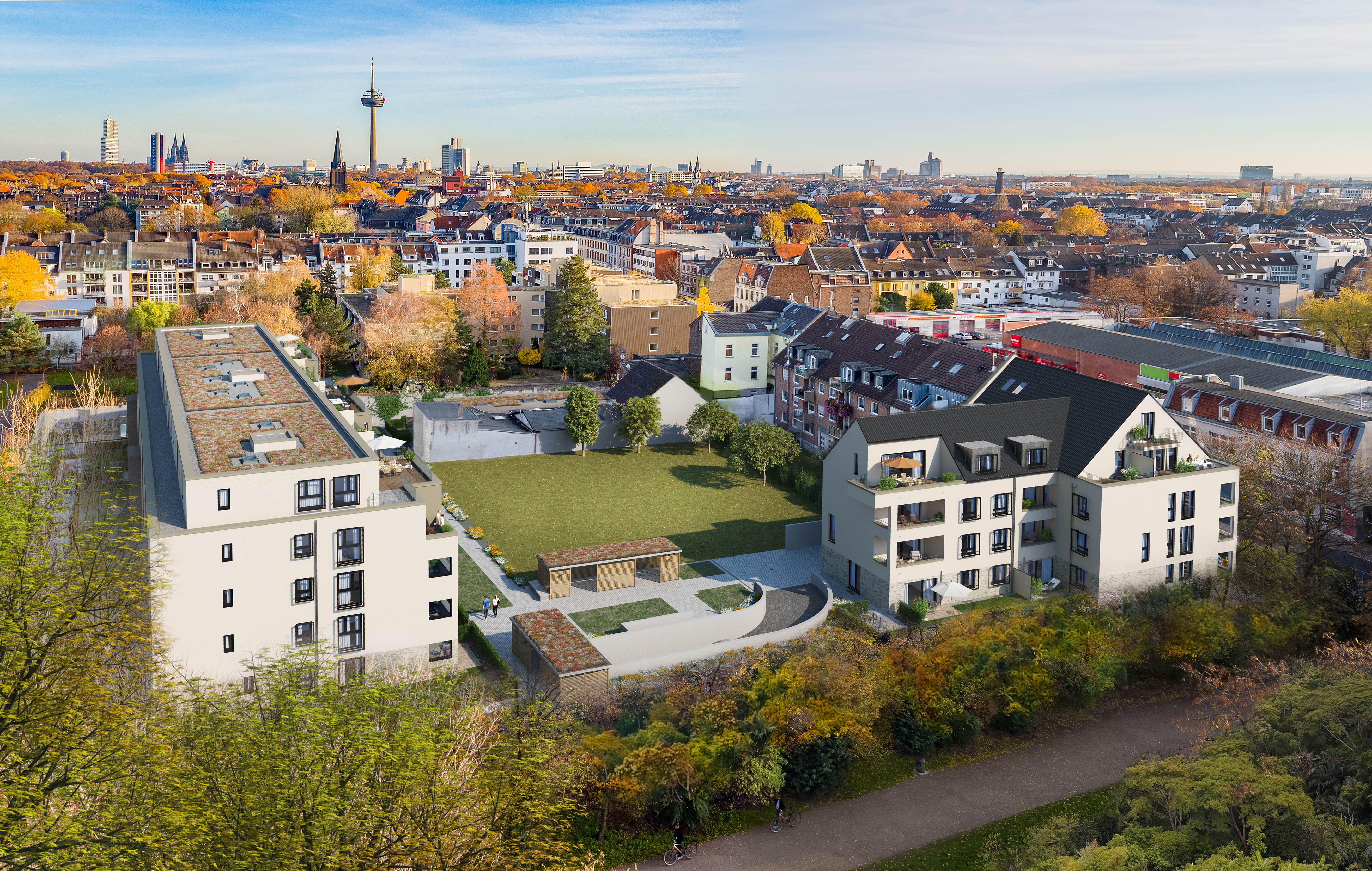 Neubauensemble in KölnEhrenfeld von WvM Immobilien
				