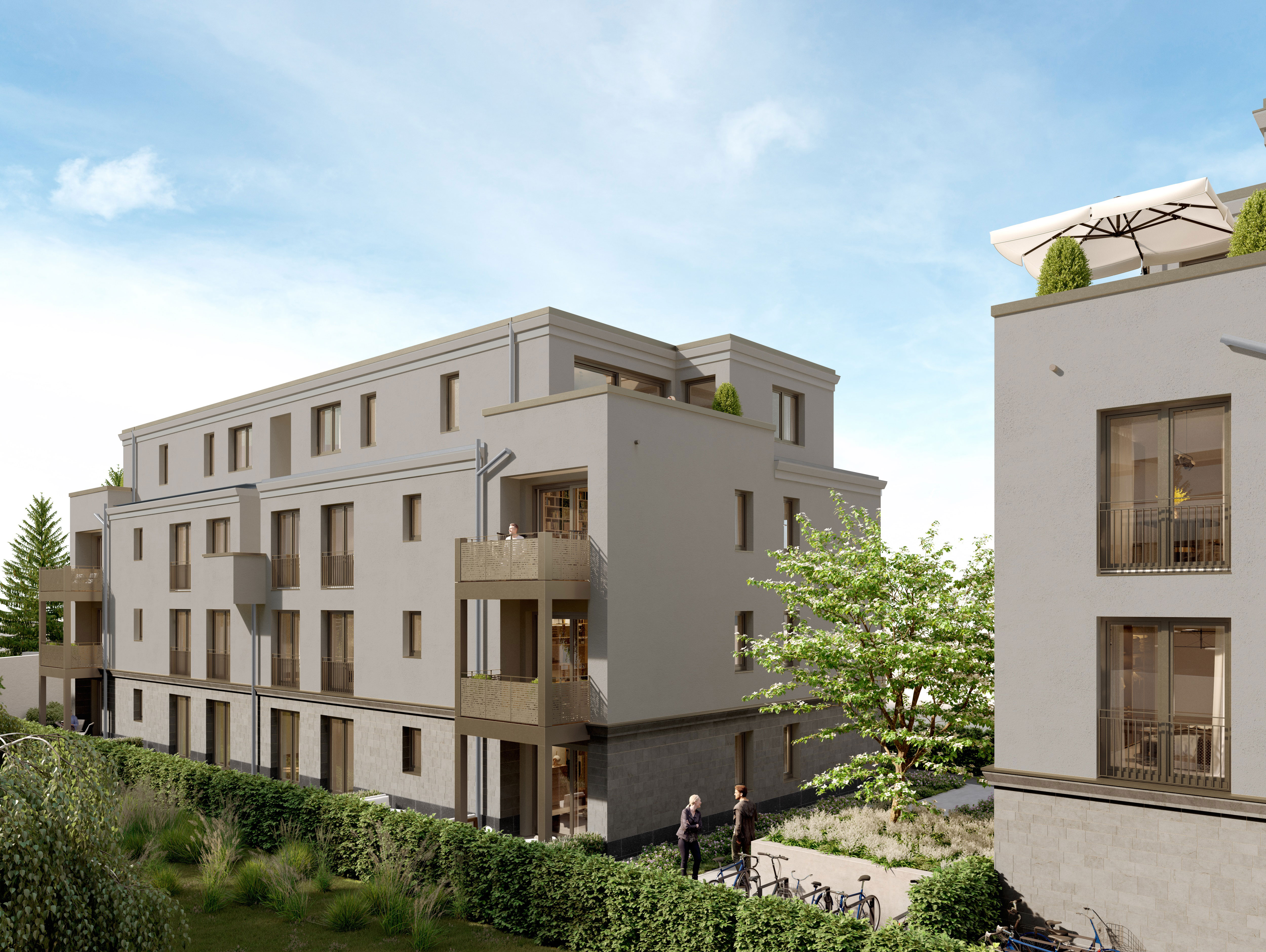 Wohnungen mit Garten in Köln-Südstadt zum Kauf in Top-Lage am Bonner Wall
				