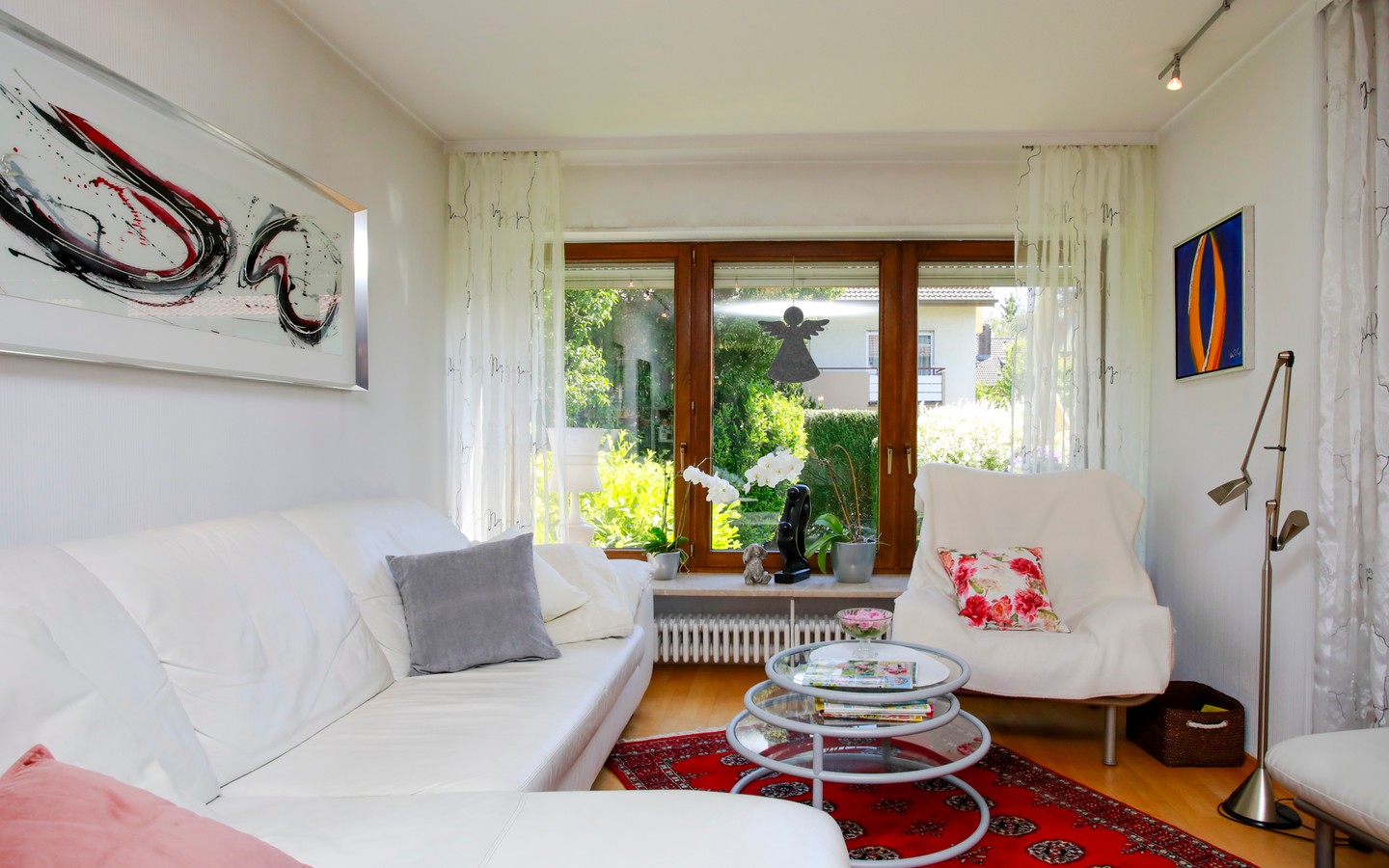 Wohnzimmer - Viel Platz für die Familie: Geräumiges Reihenmittelhaus mit 6 Zimmern und Garten in Wieblingen