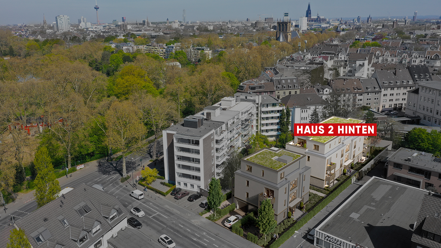 Wohnungen zum Kauf nahe des Kölner Stadtzentrums: Apartments und 2-4-Zimmer in der Südstadt
				
