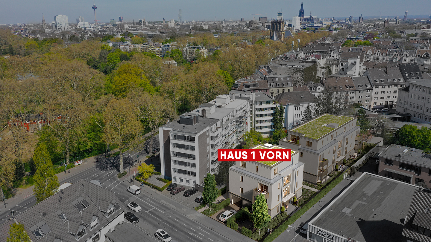 Mit dem Volksgarten nahezu vor der Haustür: Apartments und Eigentumswohnungen zum Kauf in Köln-Südstadt
				