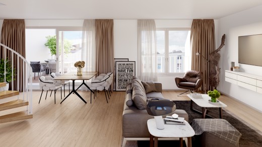 Moderne 3-Zimmer und 5-Zimmer-Wohnungen mit Blick über Neustadt-Süd zum Kauf in Köln