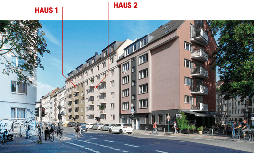 Anlage-Immobilie in Köln-Neustadt-Süd: 2- und 3-Zimmer-Wohnungen zum Kauf