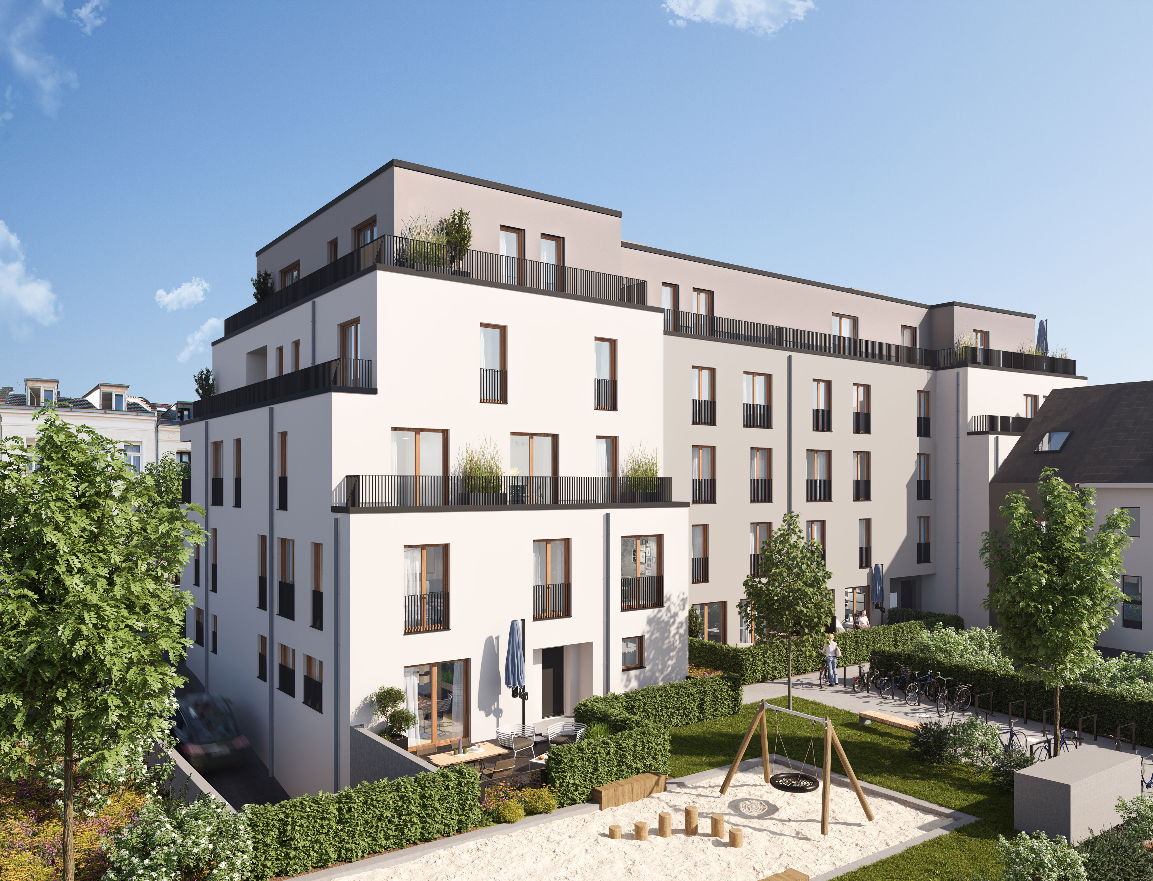 WvM Immobilien in Köln-Nippes: Maisonette-Wohnungen mit Garten 
				