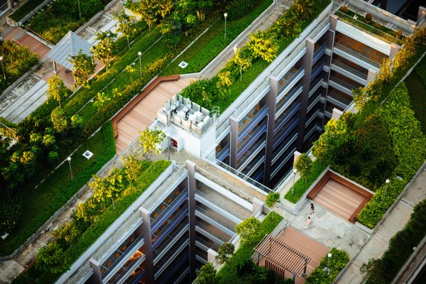 Green House – Dachbegrünung auf Hochhäusern