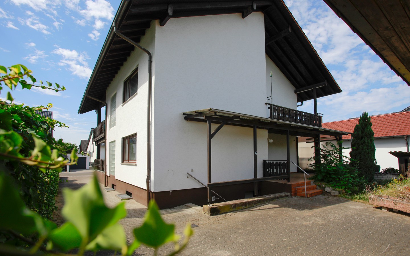 Rückansicht - Ein Zuhause zum Gestalten: freistehendes Einfamilienhaus in begehrter Wohnlage von Walldorf