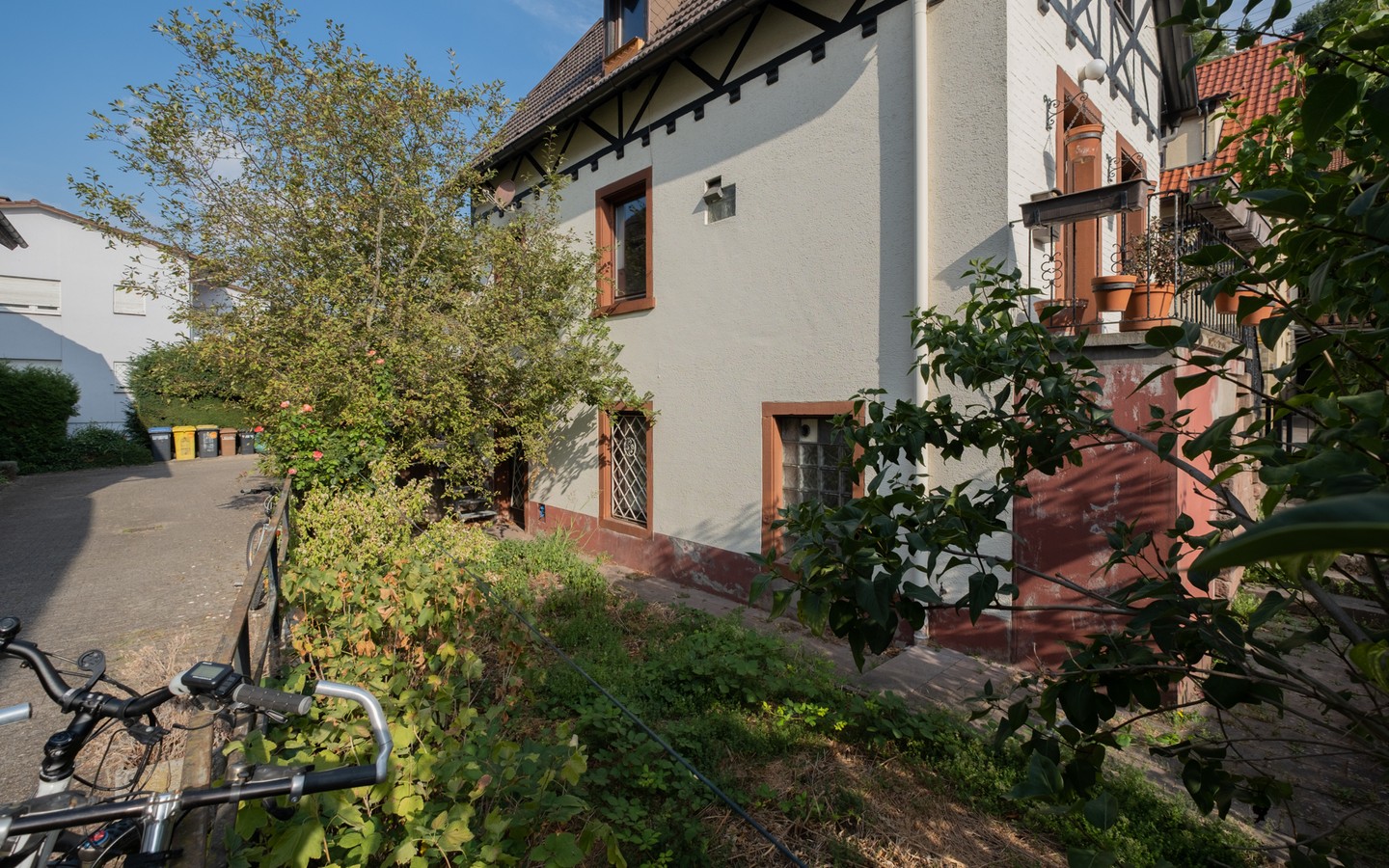 Gartenansicht - Aus Alt mach Neu - ein Haus mit Garten harrt auf sein Comeback in Ziegelhausen