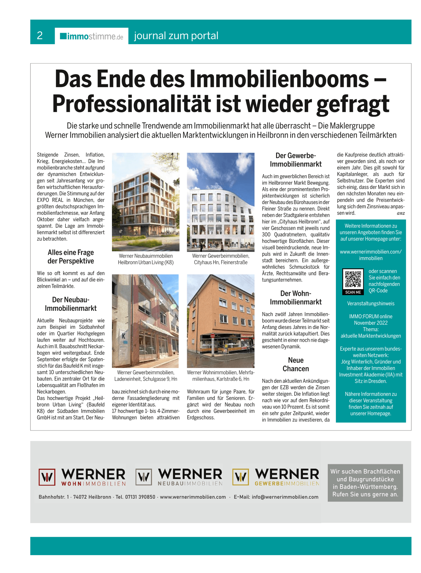 Immobilienmakler Heilbronn_Jounral zum Portal_Heilbronner Stimme - Immobilienmakler in Heilbronn - ©Martin Werner