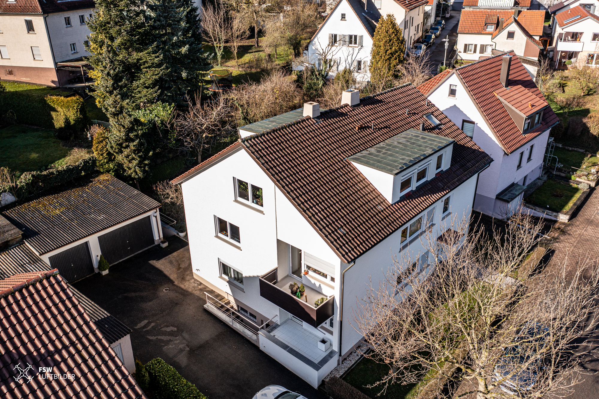 Luftaufnahme - Immobilienmakler in Heilbronn