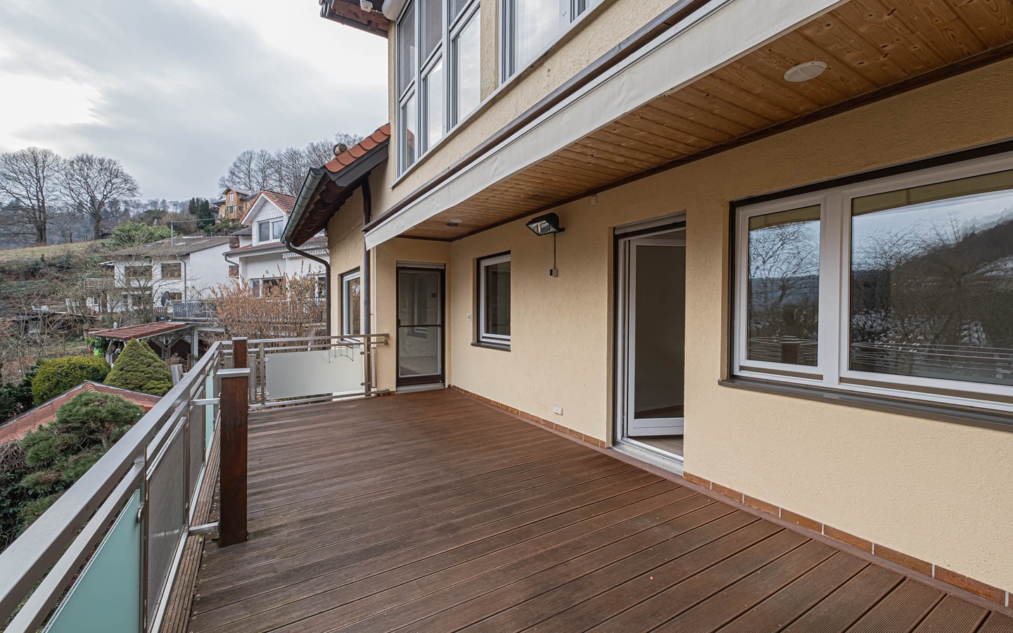 Balkon - Exklusive Maisonettewohnung mit Weitblick in Ziegelhausen