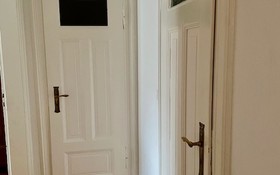 Die alten, aufgearbeiteten Türen