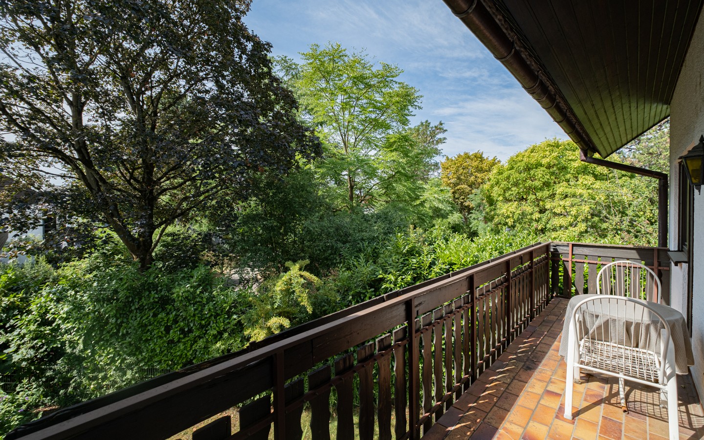 Balkon OG - Geräumiges Reihenendhaus in ruhiger, familienfreundlicher Wohnlage mit grünem Flair in HD-Kirchheim