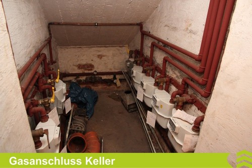 Gasanschluss Keller-MFH-Wuppertal-Elberfeld
				