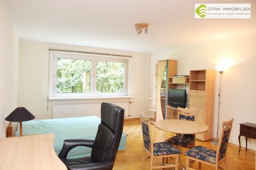 Wohn- und Schlafraum - 1-Zimmer Appartement in Köln-Riehl
				