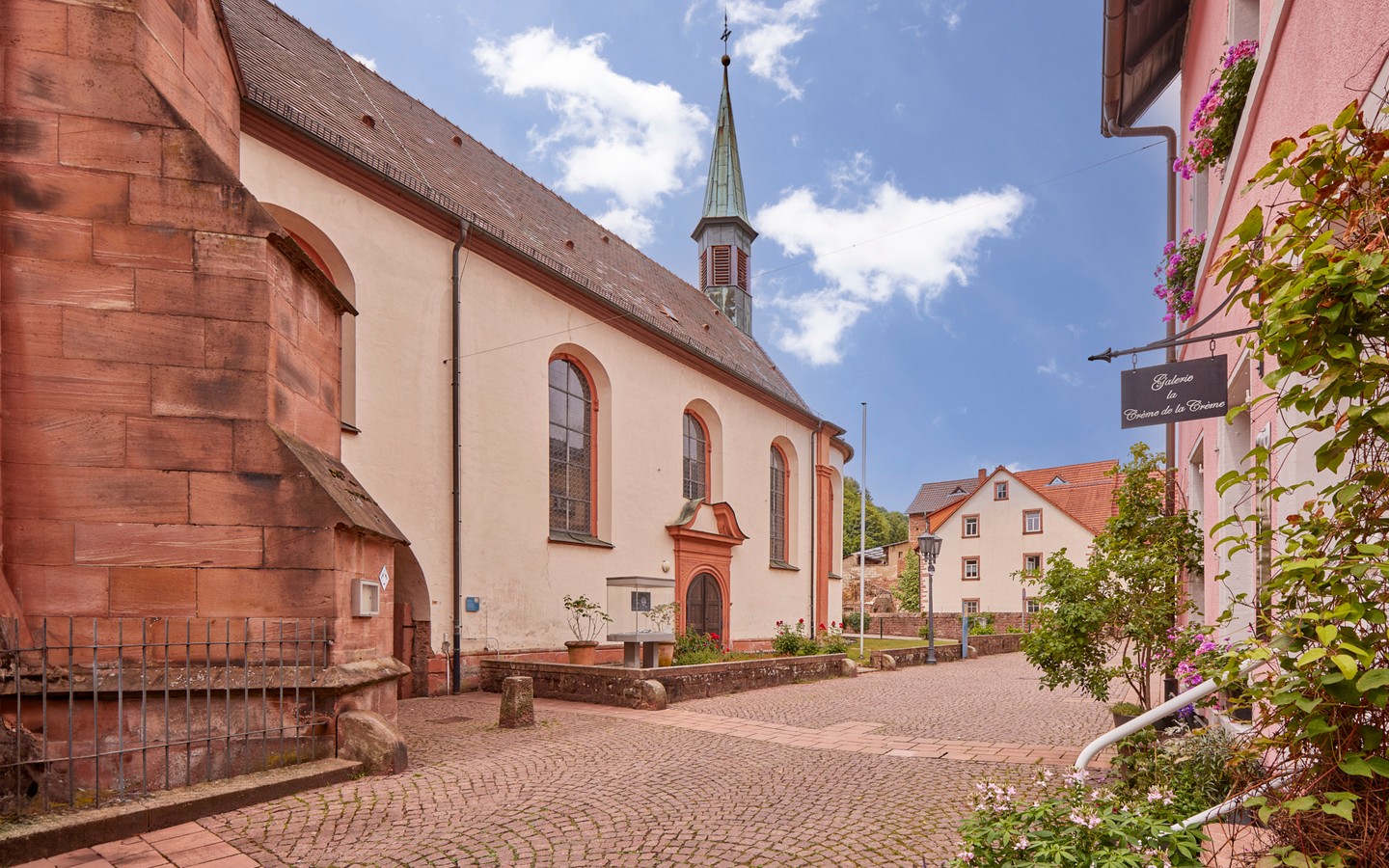 Ansicht Kirche - Leben, Wohnen & Arbeiten im historischen Stadtkern von Schönau