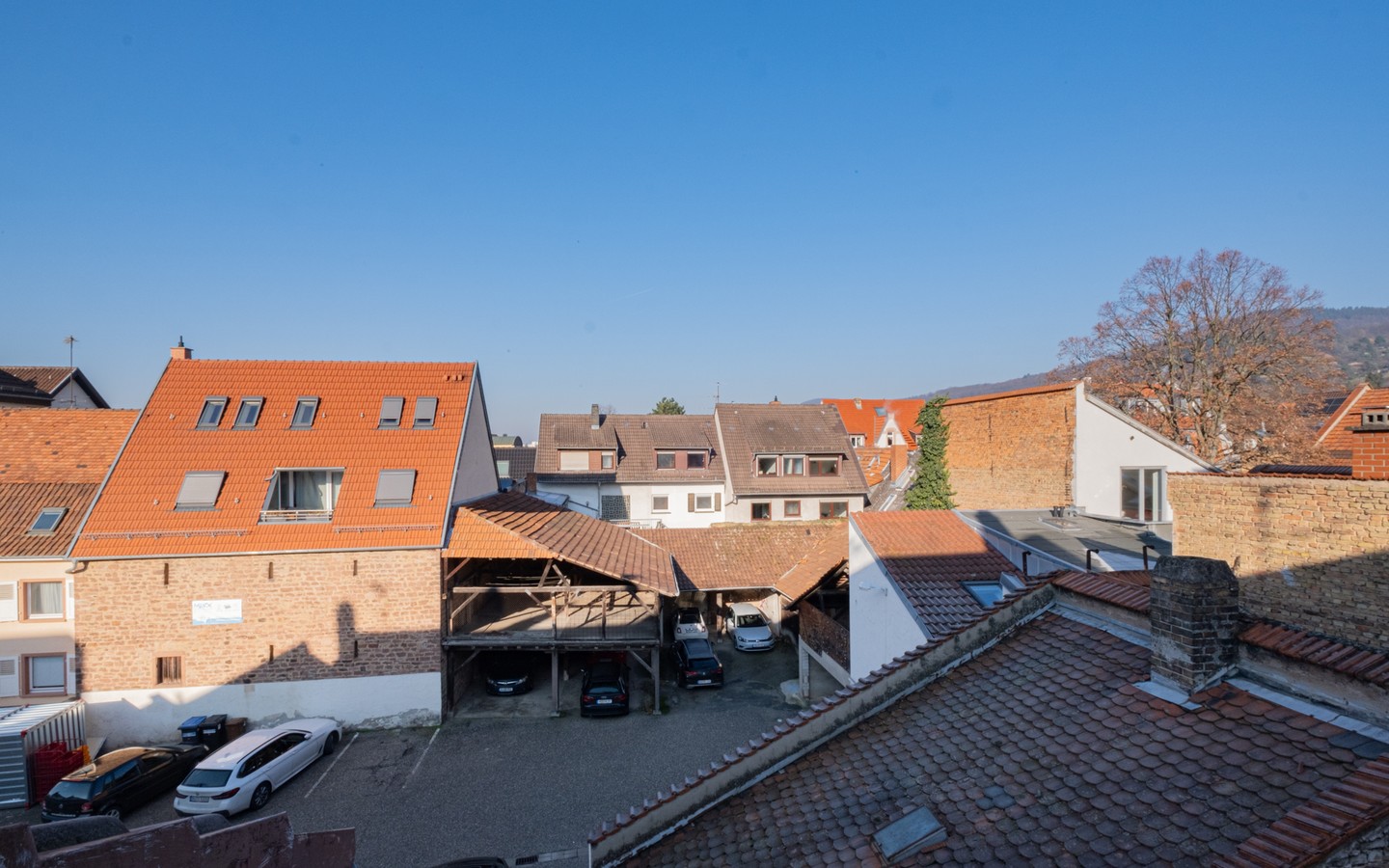 Ausblick - Denkmalgeschütztes 3-Familienhaus mit Charme & Potential in zentraler Wohnlage von HD-Handschuhsheim