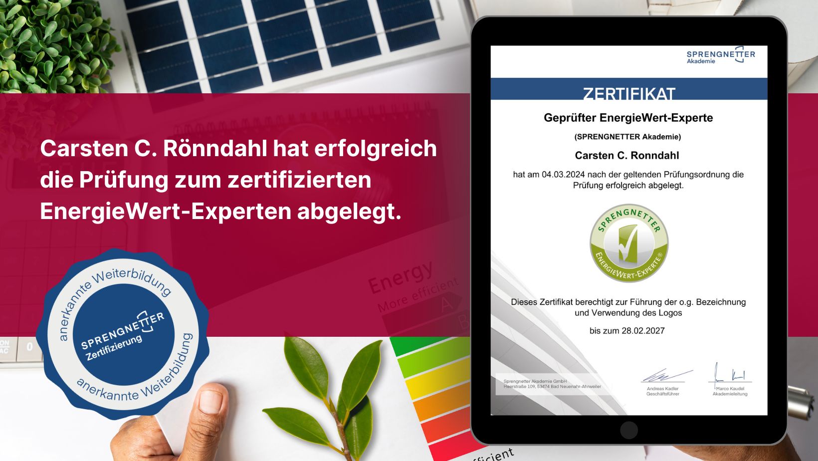 Carsten C. Rönndahl hat erfolgreich die Prüfung zum EnergieWert-Experten abgelegt(1).jpg