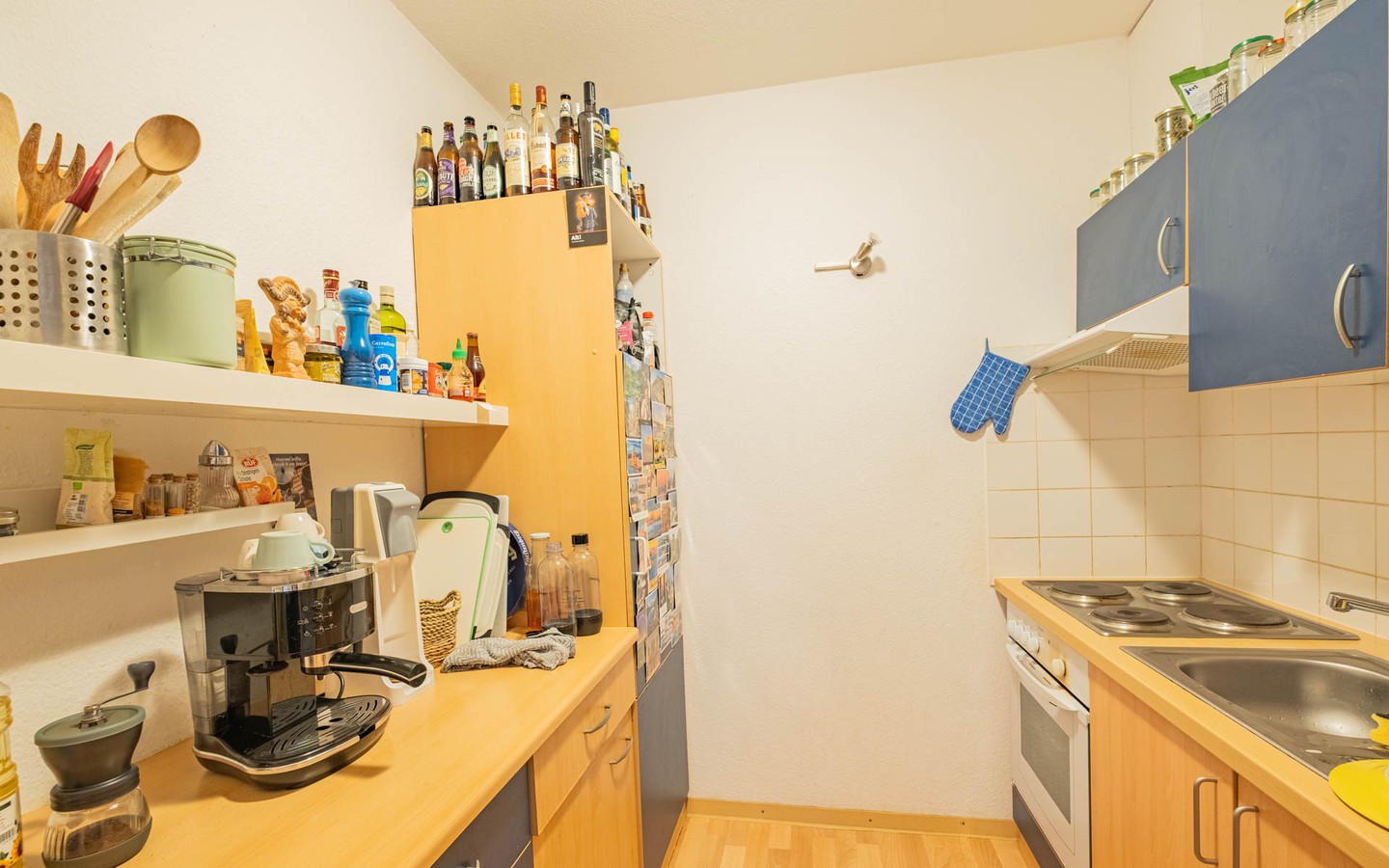 Küche - Rarität in Handschuhsheim: barrierefreie 2-Zimmer-Wohnung (vermietet) im 3. OG mit TG-Stellplatz
